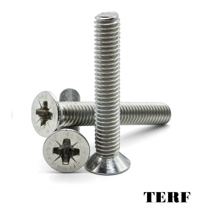TERF® M3 X 6mm Pozi Countersunk Machine Screw M3 (3mm)