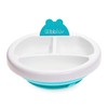 bblüv Plato Warm Feeding Plate for Baby, Aqua