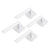 Baseball Hat Hanger Hook ABS Display Fixation Wall Mounted White