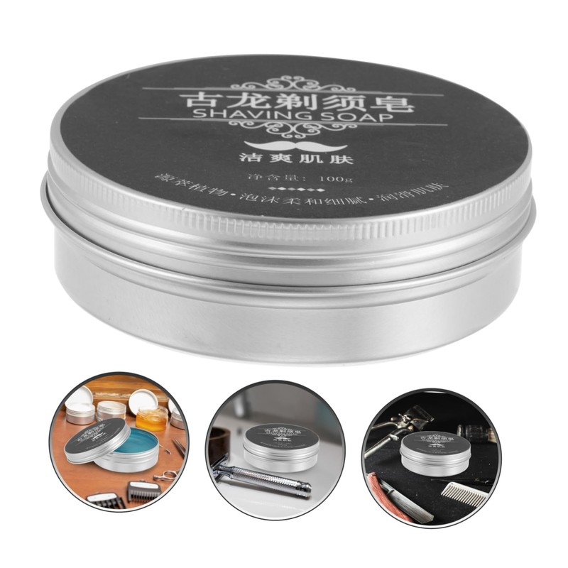 Beavorty Beard Hydrating Balm Shaving Soap Men's Sensitive Skin Formula