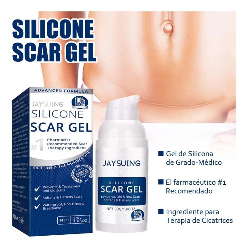Gel De Silicona Para Eliminar Cicatrices De Cesárea Estrías Neutra