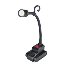 Napatyre LED Work Light, 4400mAh Magnetic Flashlight with Flexible Gooseneck and Hook, 1000 Lumens Rechargeable Work Light 3 Modes Inspection Light for Work Bench, Auto Repair, Grill, Emergency