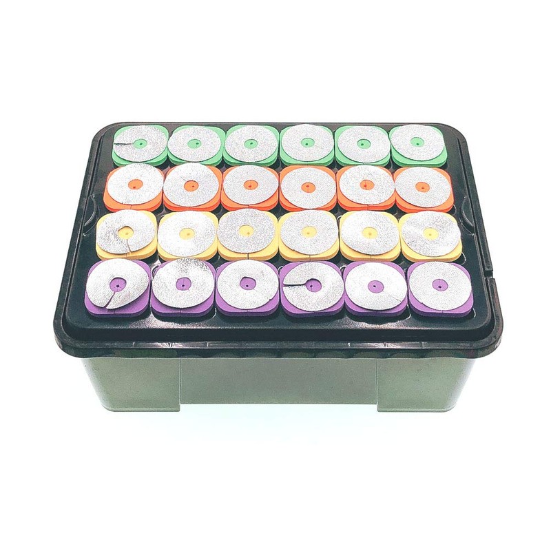 HORTIPOTS 2-Layered Clone Collars w 2 in Net Pots &