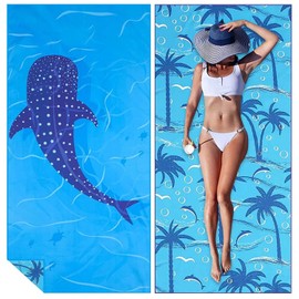 Toalla De Playa Superligera,Oalla De Microfibra Sin Arena,Toalla De Playa Fina Superabsorbente Y De Secado Rápido,71 X 32 Pulgadas,Ligera Y Compacta Para Baño, Camping, Natación,Accesorios De Viaje