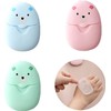 Gowxs 3 Boxes Disposable Soap Paper, Travel Soap Paper Sheets