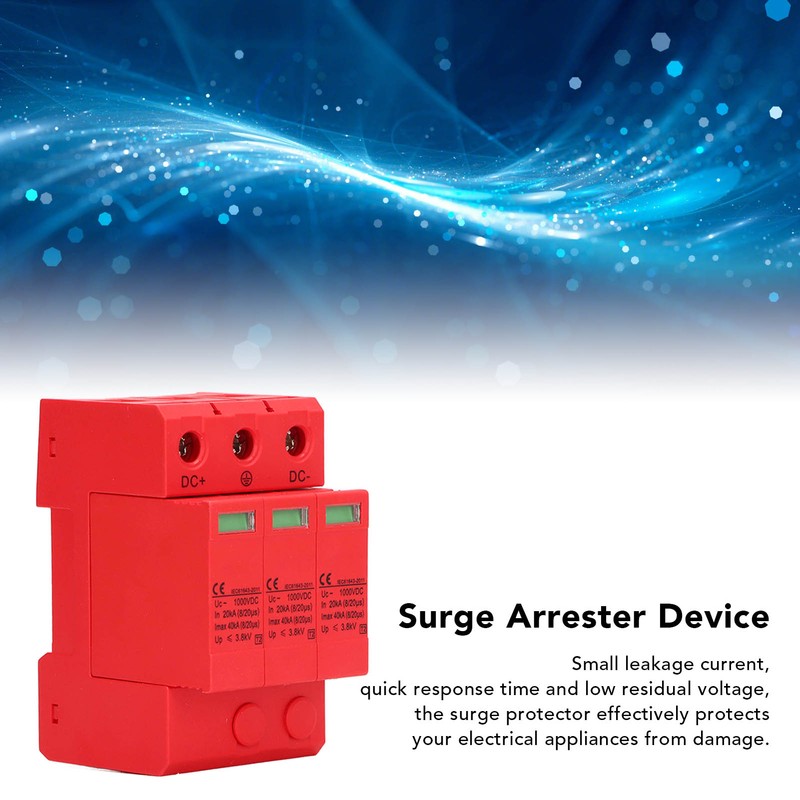 Surge Protective Device 40KV Quick Response High Safety Photovoltaic DC