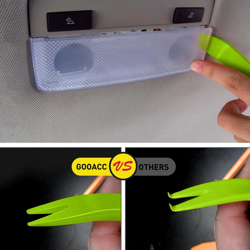 GOOACC Auto Trim Removal Tool Kit No-Scratch Tool Kit for