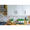Ravinte 25 Pack Solid 5 Inch Kitchen Square Cabinet Handles