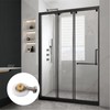 Pack of 4 Shower Door Rollers, 25 mm Shower Cubicle