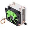 CPU Fan 4 Heatpipes 90mm 3pin Noiseless Plug and Play