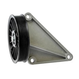 KarParts360 For Plymouth Voyager 1996 97 98 99 2000 Air Conditioning Bypass Pulley | Plastic Pulley; Aluminum Bracket | Serpentine | 130MM Outside Diameter