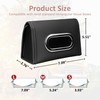 Premium Leather PU Tissue Holder for Car – Stylish and