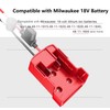 1 Pack Power Wheel Adapter Compatible with Milwaukee 18V Battery