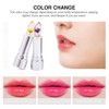 3Pcs Crystal Flower Jelly Lipstick Nutritious Moisturizing Lip Balm Temperature