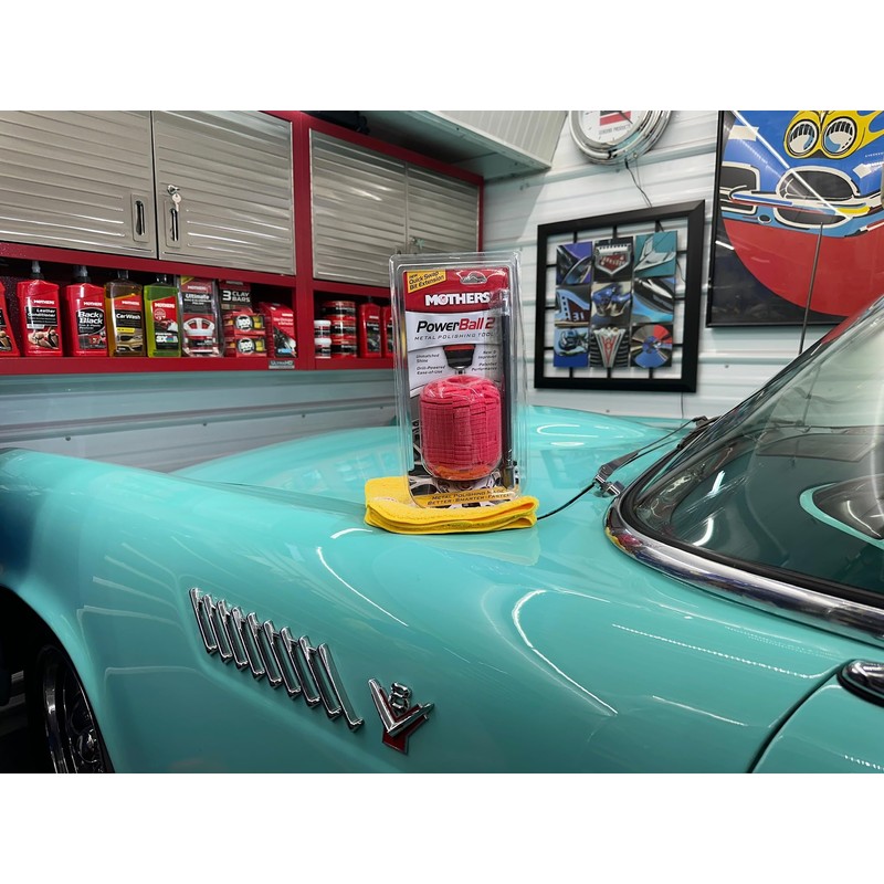 Mothers PowerBall 2, Polishing Tool with 10” Quick Swap Bit