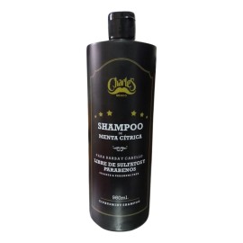 Shampoo Menta Citrica 960 Ml Charle's Sulfate Paraberns Free