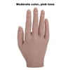 Silicone Nail Training Hand Flexible Joint Nail Art Practice Hand