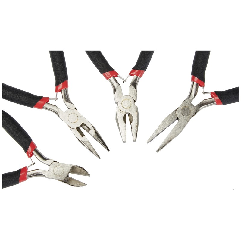 Mannesmann M10840 Electronic Pliers Set 4-Piece