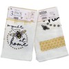 Country Club 100% Cotton Pack of 3 Bee at Home