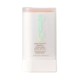 Kopari Pure Protect Barra De Protección Solar 100% Mineral Fps 50+ Protector Solar Transparente Para Rostro Y Cuerpo Con Óxido De Zinc Aceite De Argán Hidratante Y Manteca De Karité Acabado