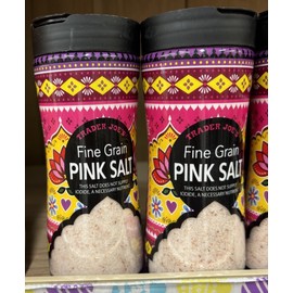 Trader Joe's 2 Packs Trader Joe's Fine Grain Pink Himalayan Salt 17.6oz each NEW