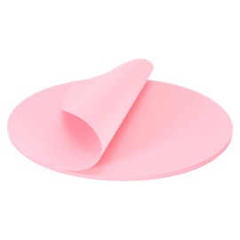 sourcing map 8 Inch Oval Card Stock, 30 Pcs Colored Cutouts Paper Thick Cardstock Coaster for DIY Craft Projects Classroom Bulletin Board Decor, Pink