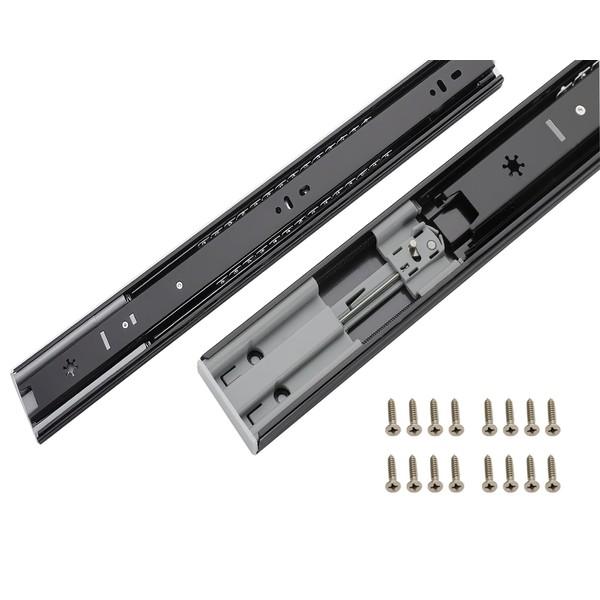 Soft Close Drawer Slides-Full Extension Drawer Glides,Side Mount Drawer Rails,