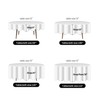 Ascoza 2pack 90 Inch Emerald Round Tablecloth in Washable Polyester