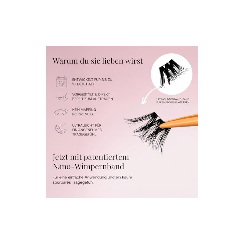 Aylashes Vegan 3D Eyelashes, Ultra Fluffy Eyelashes with Thin Flexible