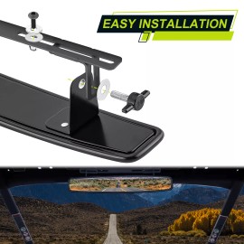 SI For 2016-2024 Can am Defender HD5/HD8/HD10 Off-Road Center & Side View Mirror
