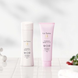 Lasana Seaweed Sea Mud Shampoo, 8.1 fl oz (230 ml), Sweet with Rose Hips, Refreshing Scent