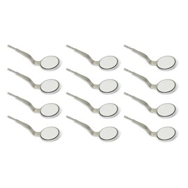 MASTERYD MIR#5DS/12 Dental Mouth Mirror Double Sided Cone Socket #5 Front Surface 12 Pcs Dental Instruments DN-2467