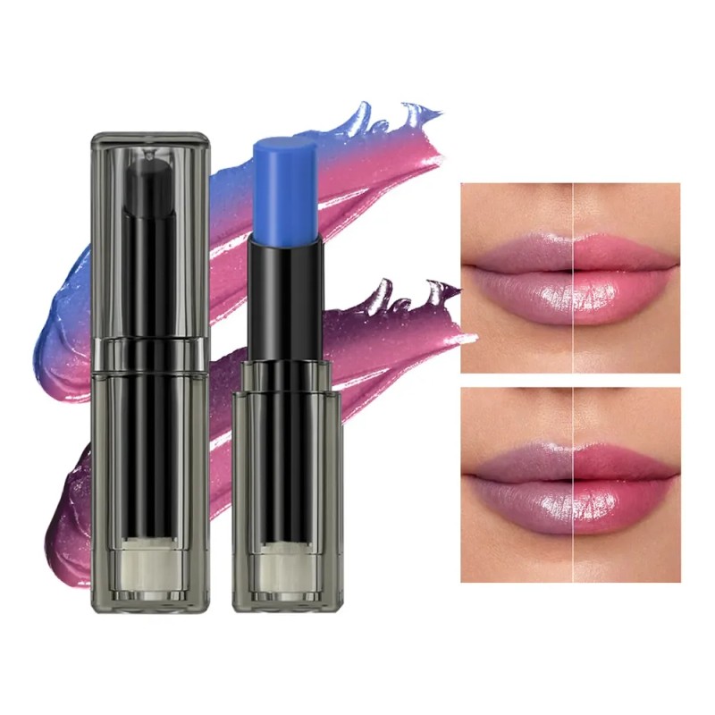 Pintalabios De Color Cambiante,brillo De Labios Que Cambia
