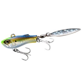 Shimano JL-X13Y 002 Spin Tail Jig, Exsense, Salvage Blade, High Peel, 0.5 oz (13 g), S Bola