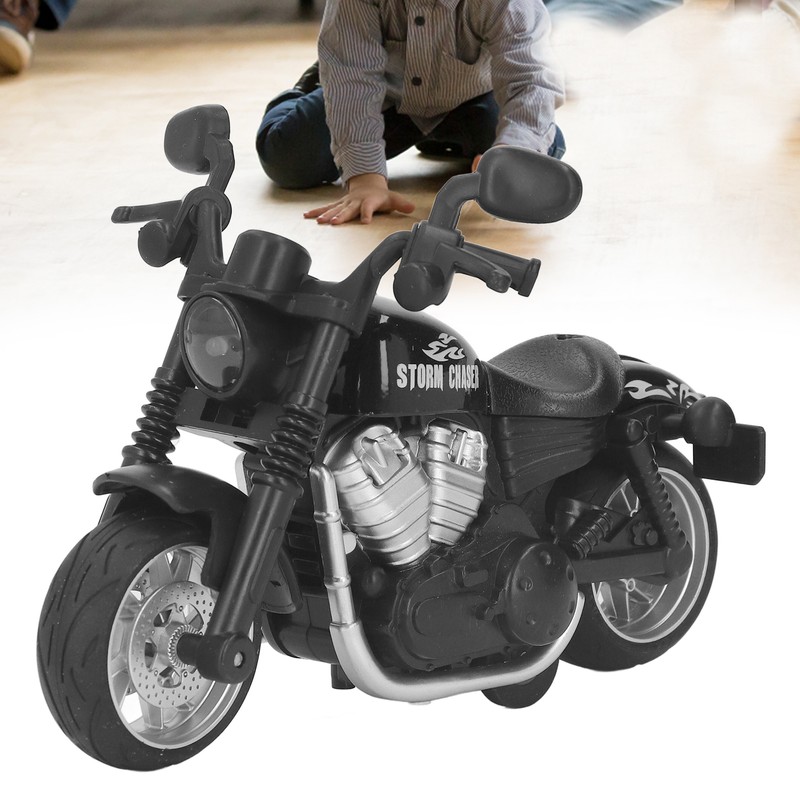 1:16 Scale Alloy Motorcycle Toy Sound Light Improve Hand Eye