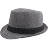 White Fang CZ202 Men's Hat, Herringbone, Travel, Soft Hat, Stylish,