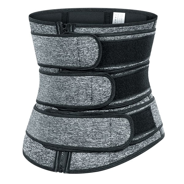 COMOOS Waist Cincher Corset Women's Underwear, Body Shaper, Neck Shaper, Breathable, Elastic, #08-1029 Grey