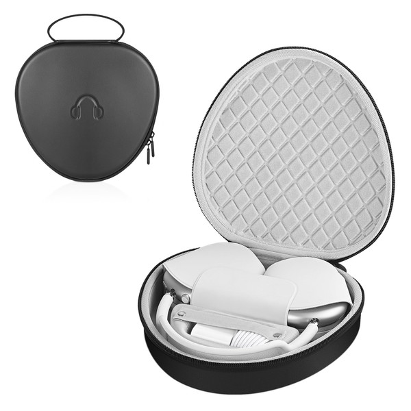 Headphone Case for AirPods Max Hard Portable Over Ear Headphone
