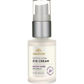 Swanson Revitalizing Eye Cream with Caffeine 1 fl Ounce (29.6 ml) Cream