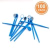 TENFLY 100pcs Disposable Dental Exam Mouth Mirrors Oral Dental Mirror