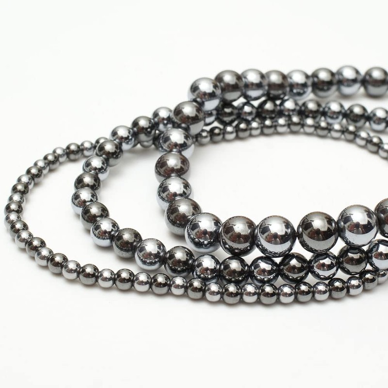 Terahertz Ore Anklet 4mm Magnetic Hematite Health Accessory Foot Public