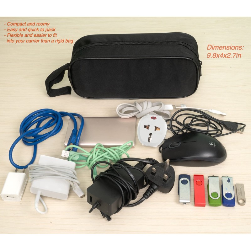 ButterFox Universal Electronics Accessories Travel Organizer / Carry Case