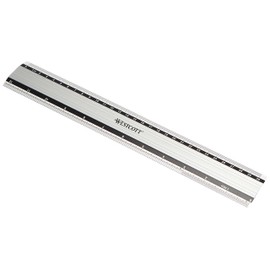 Westcott E-10191 00 12"/30cm Aluminum Ruler