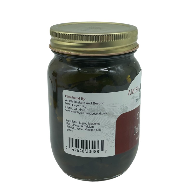 Amish Candied Jalapenos Non GMO Vegan All Natural - 15