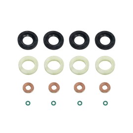 CANTONDZ Injector Injector Seal Set Car Diesel Injector Seals Washer Kit 198185 198299 Compatible with Peugeot Partner 207 307 Citroen C2 C3 Xsara 1.6