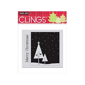 Two Birds In A Tree Cling Stamp Set of 2