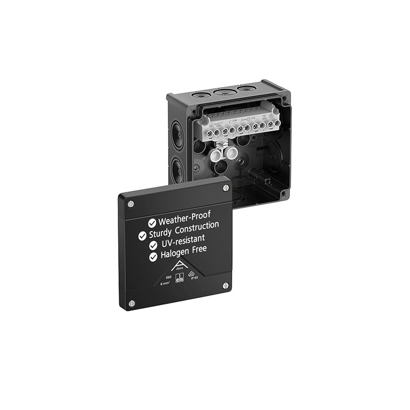 Spelsberg Abox 060-6² - Professional IP66 Junction Box with Raised