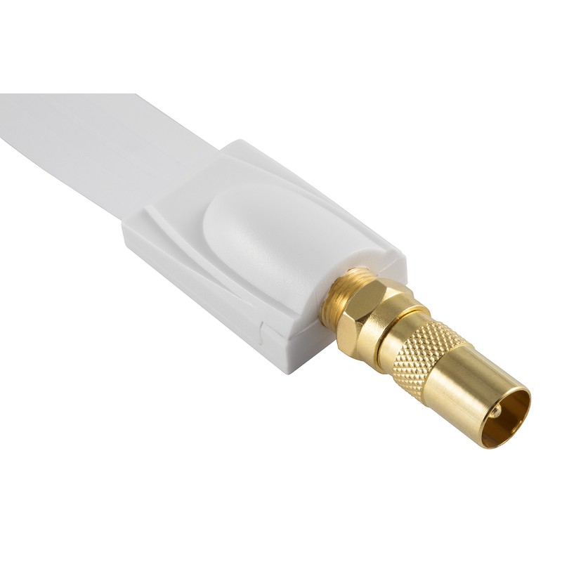 Poppstar 1x 28cm SAT window feedthrough cable (coax cable very