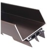 Pemko Wrap-Around Door Shoe with Vinyl Insert, Aluminum with Anodized