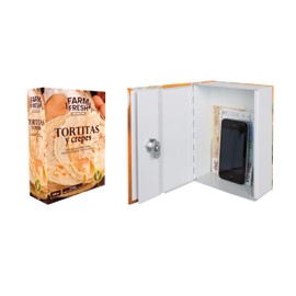 Arregui C9371 – Chef – Cash Box Camouflaged as Food Container, 137 x 188 x 68 mm, in Shape of Rice, Crepe or Macaroon Box
